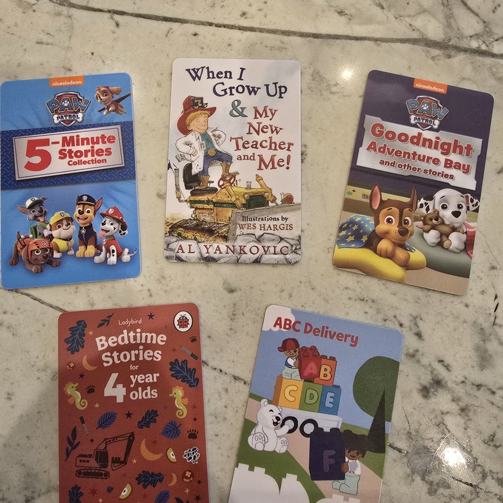 Paw Patrol & Classic Kids Story Card Set - Multi-Color